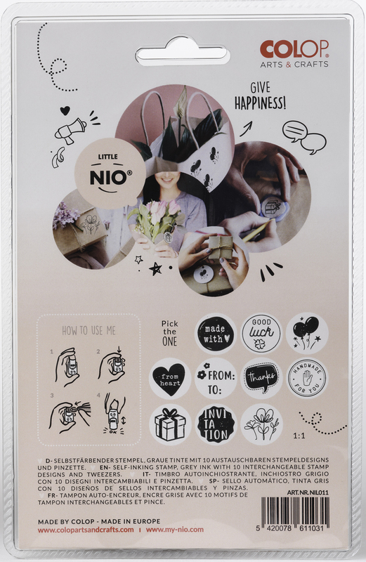 Little NIO Englisch Stempelset 