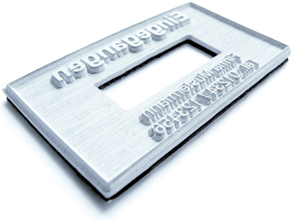 Textplatte für Colop Expert Line Datumstempel 3360