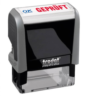 Trodat Office Printy 4912 "GEPRÜFT"  