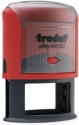 Trodat Printy 44055 oval Premium Feuerrot